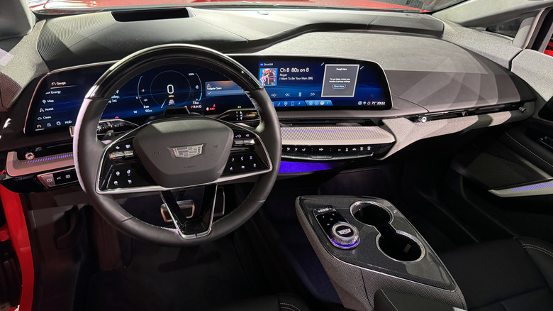 2025 Cadillac Optiq EV dashboard