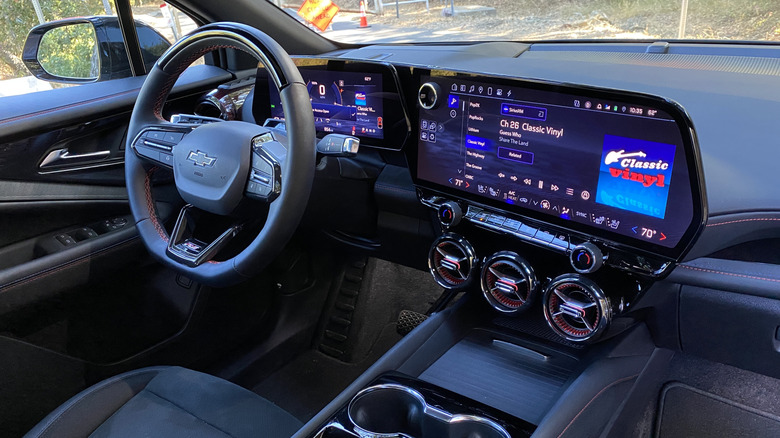 Chevrolet Blazer EV infotainment interface