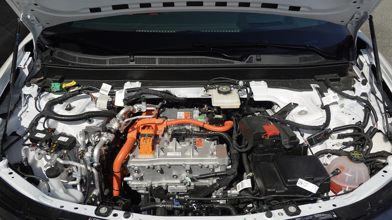 2025 Chevrolet Blazer EV SS front trunk area