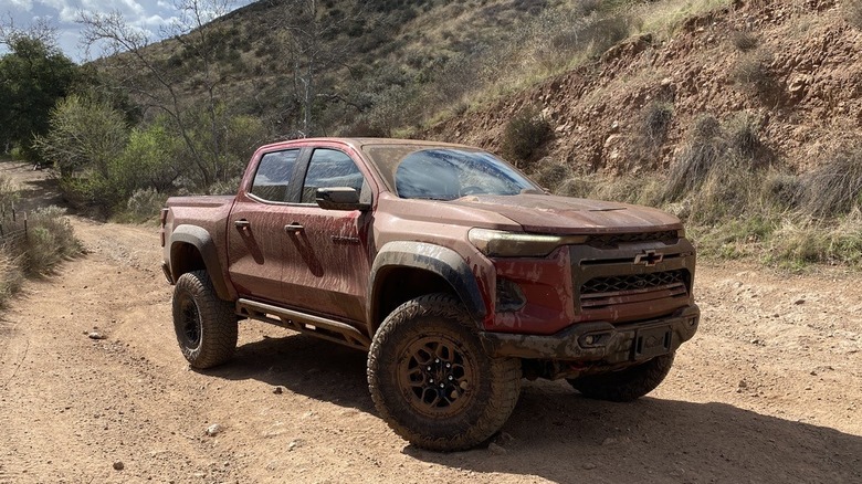 2025 Chevrolet Colorado off-roading