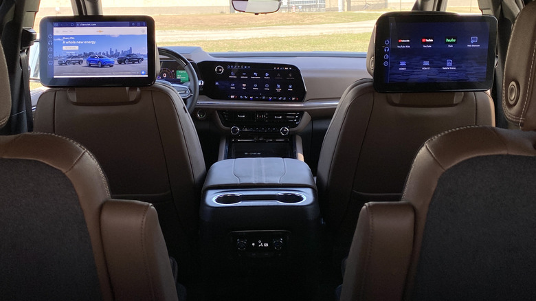 2025 Chevrolet Tahoe Rear Seat Interior view