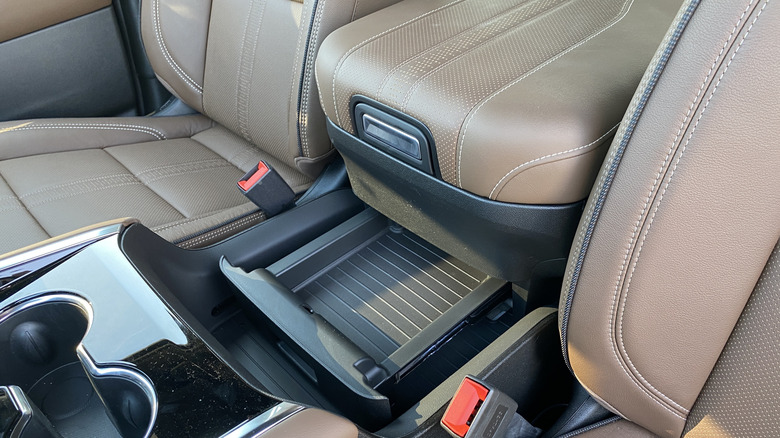 Chevrolet Tahoe Hidden Storage Tray