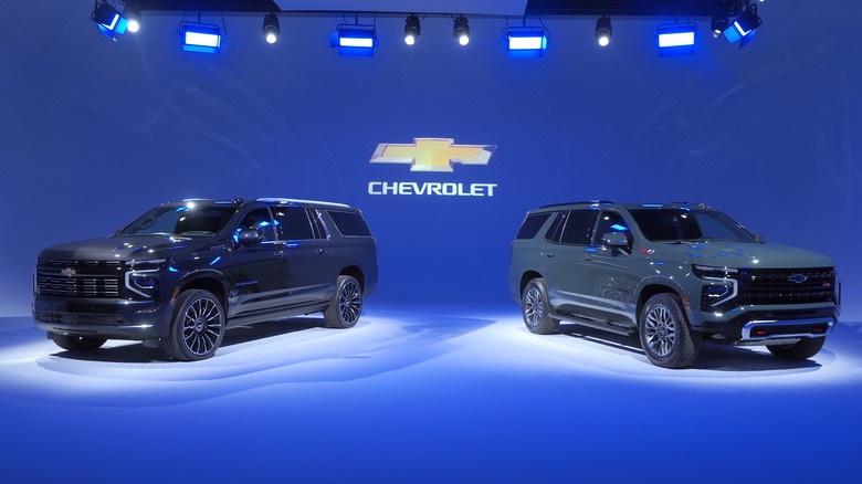 2025 Chevrolet Suburban and Tahoe