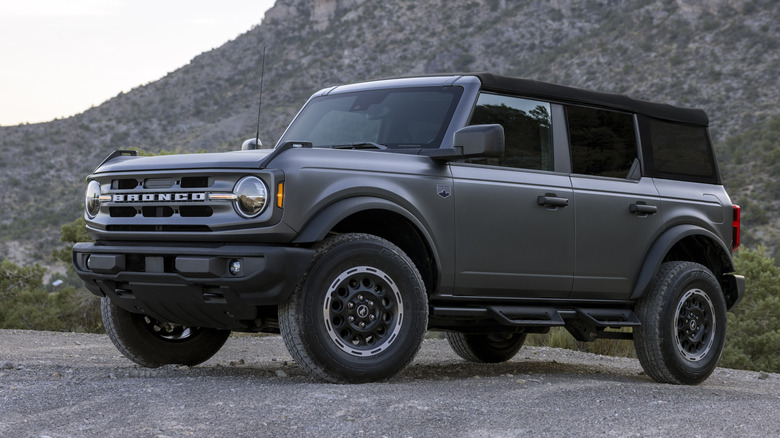 2025 Ford Bronco with new matte paint option