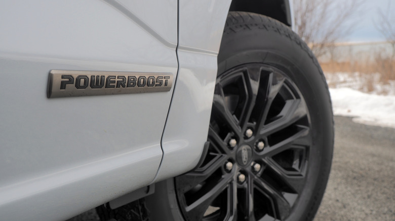 2025 Ford F-150 Powerboost logo