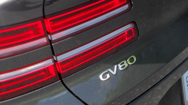 GV80 badge