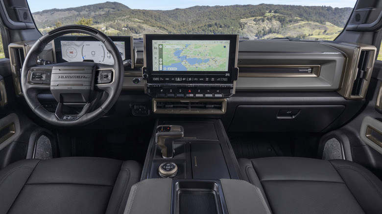 Hummer EV dashboard