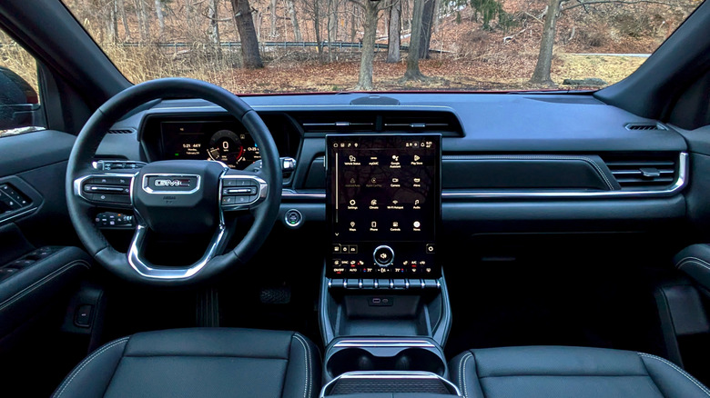 2025 GMC Terrain dashboard.