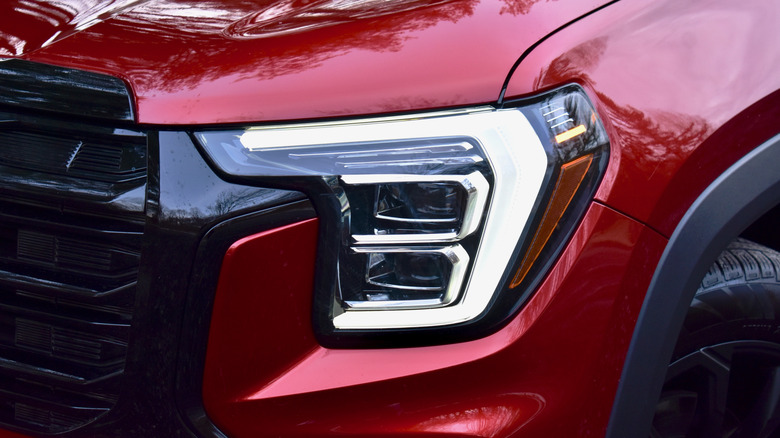 2025 GMC Terrain headlight.