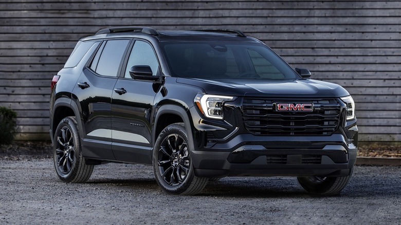 2025 GMC Terrain parked dirt