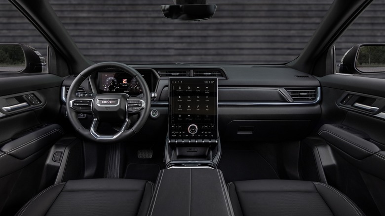 The revamped interiors of the 2025 GMC Terrain