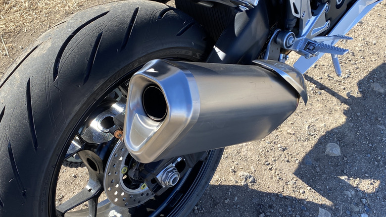 2025 Honda CBR1000RR exhaust