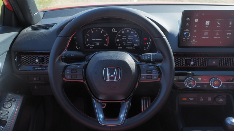 2025 Honda Civic Si driver controls