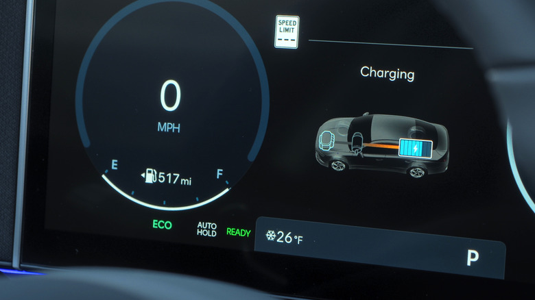 2025 Hyundai Sonata Hybrid power gauge