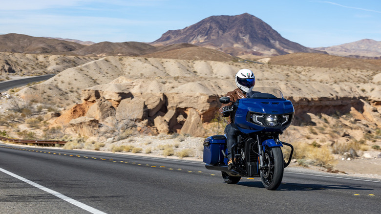 2025 Indian Challenger in the Nevada desert