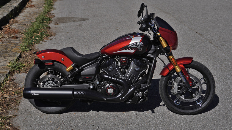 2025 Indian Scout side profile