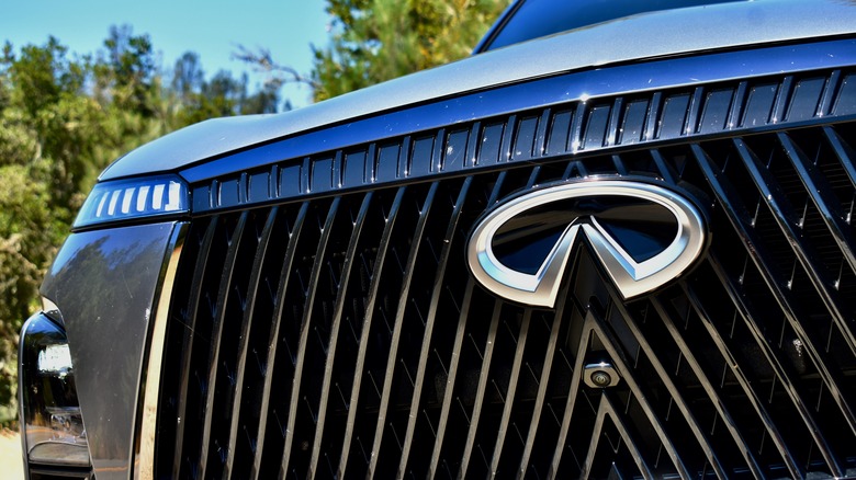 2025 Infiniti QX80 grille