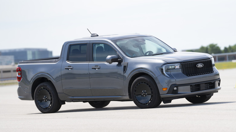 Mavrick Lobo on autocross test track