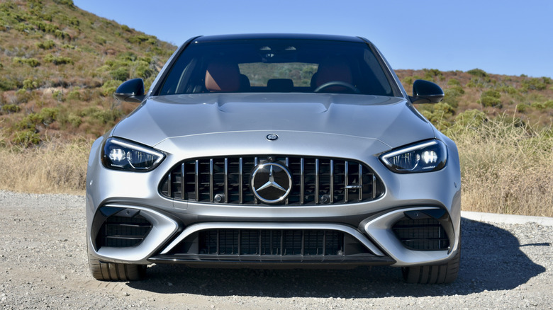 2025 Mercedes-AMG C63 S E Performance front view.