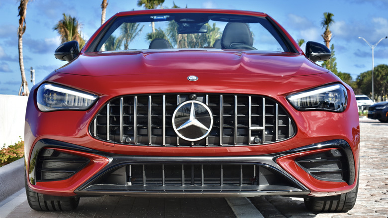 2025 Mercedes-AMG CLE 53 Cabriolet front view.