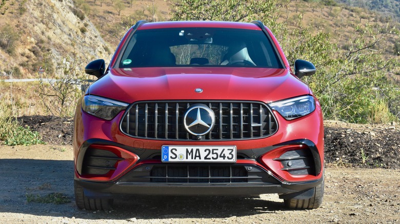 2025 Mercedes-AMG GLC 63 S E Performance front view.