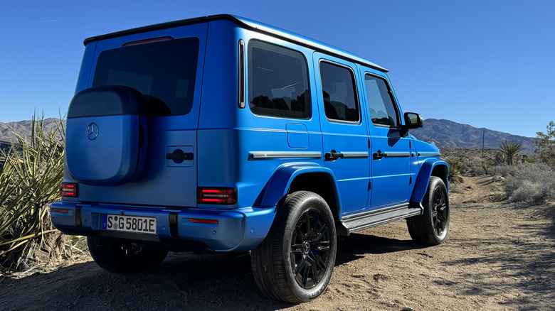 2025 Mercedes-Benz G 580 rear quarter