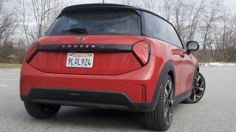 2025 MINI Cooper S rear view