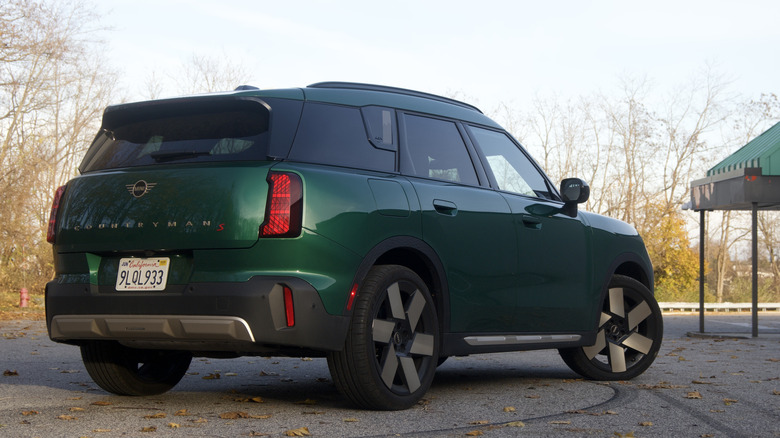 2025 MINI Countryman rear 3/4 view