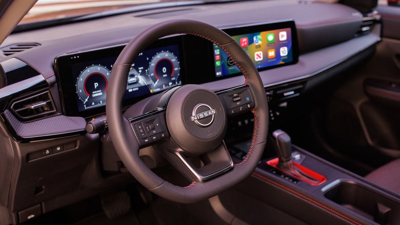 2025 Nissan Kicks interior steering wheel