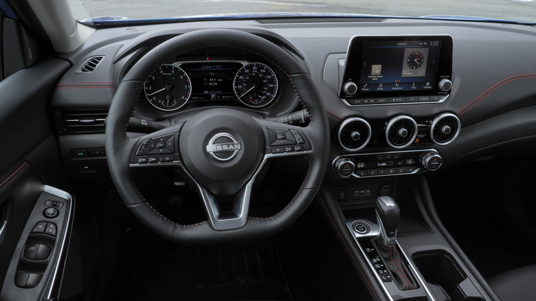 2025 Nissan Sentra interior dashboard