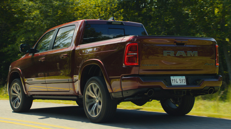 2025 Ram 1500 driving rear end