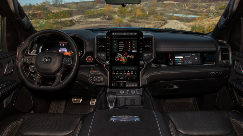 2025 Ram 1500 RHO dashboard