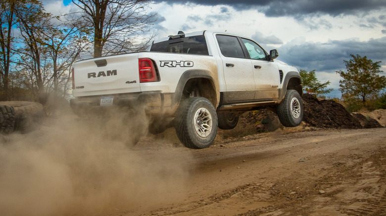 2025 Ram 1500 RHO jumping