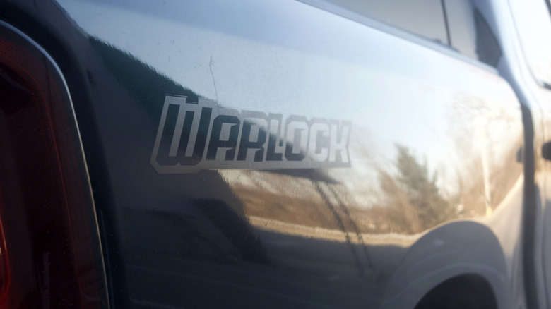 2025 Ram 1500 Warlock decal detail