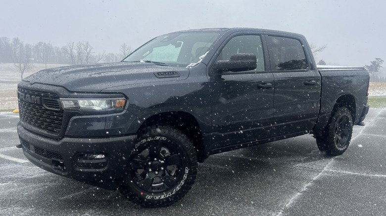 2025 Ram 1500 Warlock in the snow