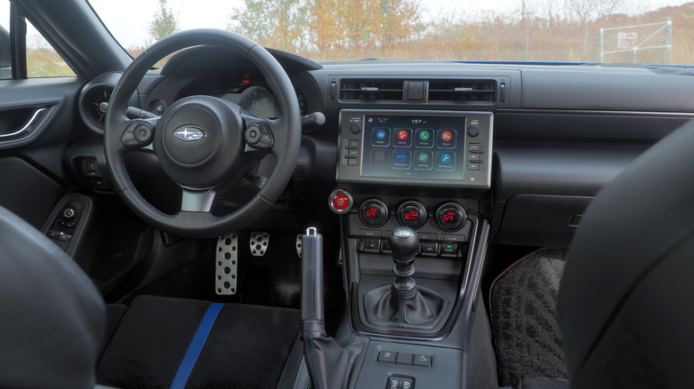 2025 Subaru BRZ tS dashboard