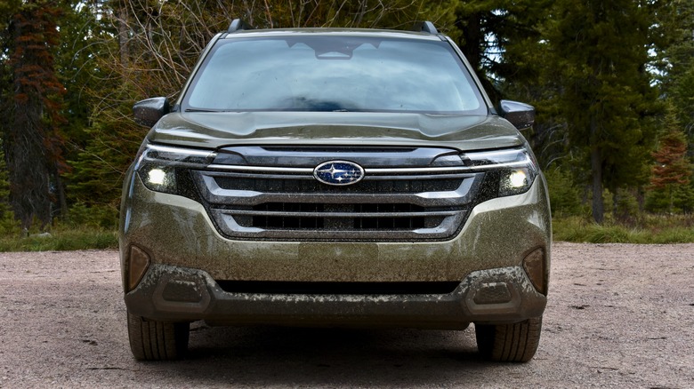 2025 Subaru Forester front view.