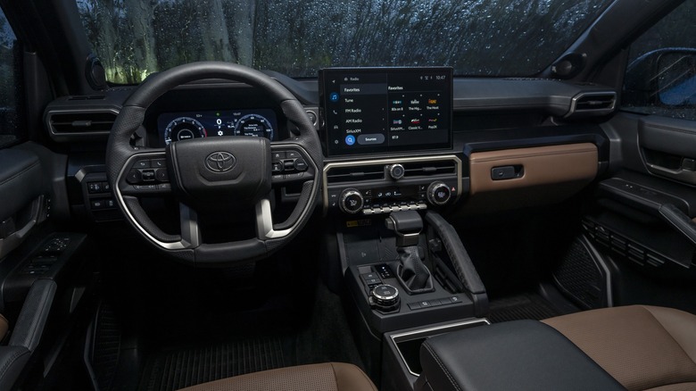 2025 Toyota 4Runner interior dashboard