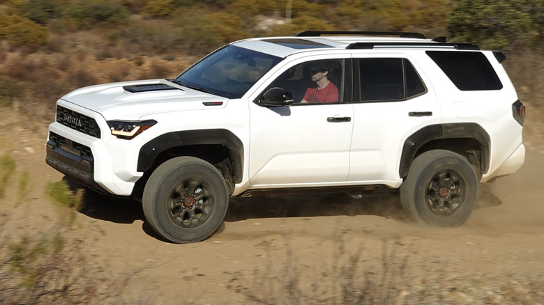 2025 Toyota 4Runner TRD Pro in the dirt