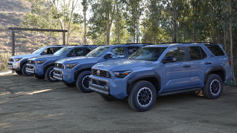 2025 Toyota 4Runner TRD Off-Road lineup