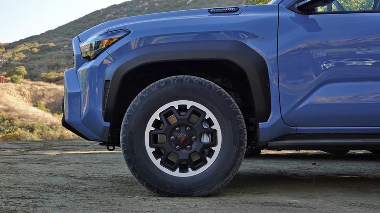 2025 Toyota 4Runner TRD Off-Road wheel and tire detail