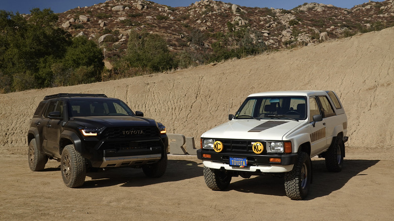 2025 Toyota 4Runner Trailhunter versus original first generation