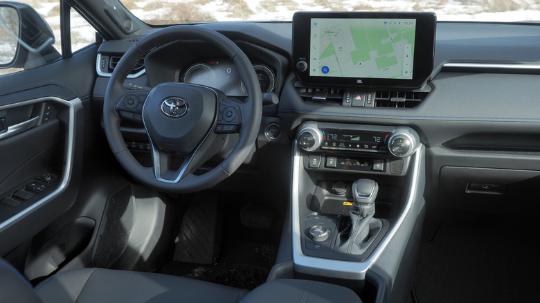 2025 Toyota RAV4 Hybrid dashboard