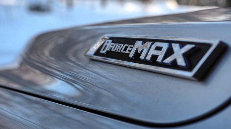 i-FORCE MAX badge on Sequoia hood