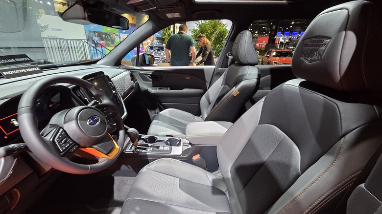 2026 Subaru Forester Wilderness trim interior