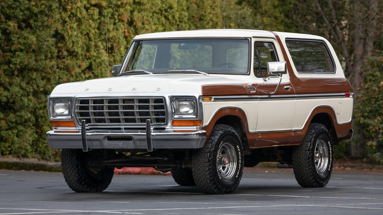 Ford Bronco in parking lot