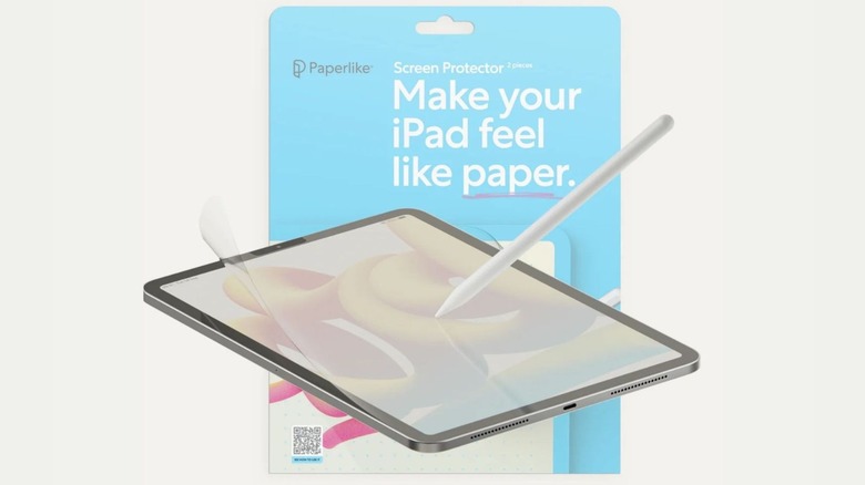 Paperlike screen protector for iPad