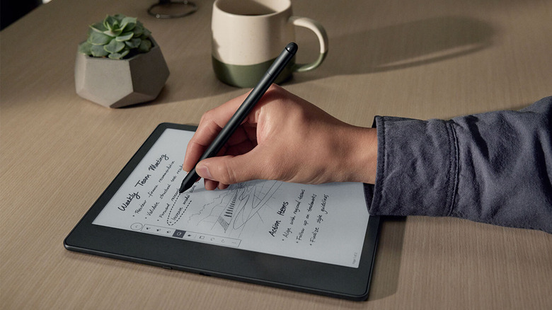 using Premium Pen on Kindle Scribe