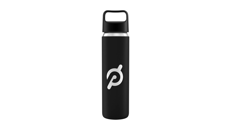 black peloton water bottle