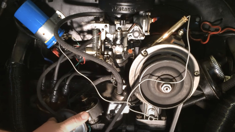 VW Beetle timing adjustment